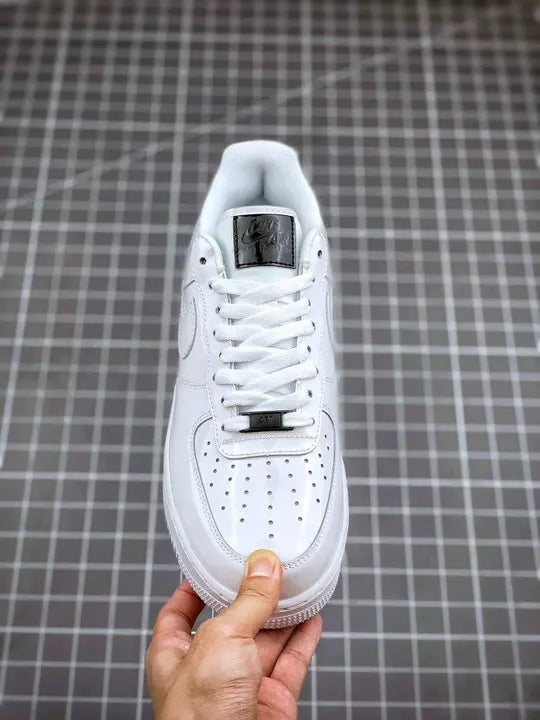 Nike Air Force 1 White Patent Leather - Hình 6
