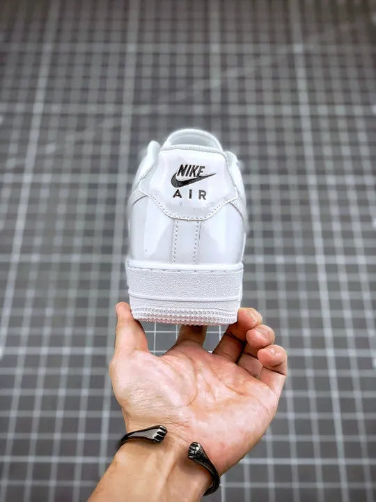 Nike Air Force 1 White Patent Leather - Hình 7
