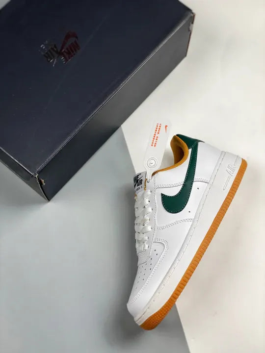 Nike AF1 White Green Gold - Hình 2