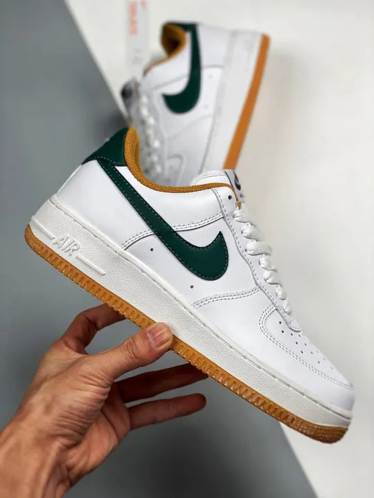 Nike AF1 White Green Gold - Hình 3