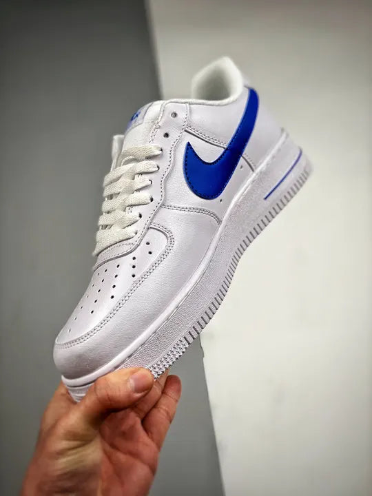 iconic Nike Air Force 1 White Royal - Hình 5