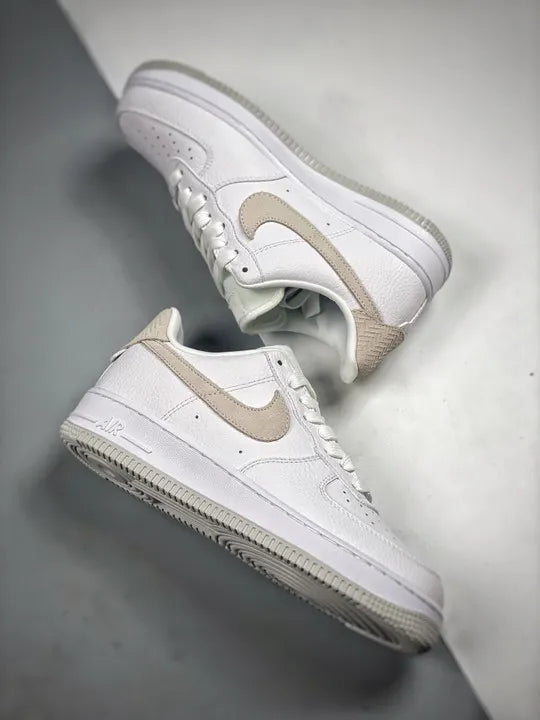 Nike AF1 White Suede - Hình 4