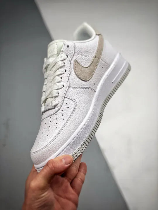 Nike AF1 White Suede - Hình 5