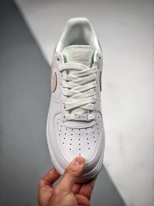 Nike AF1 White Suede - Hình 6