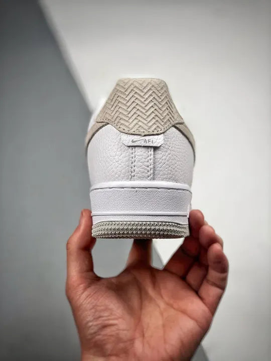 Nike AF1 White Suede - Hình 7