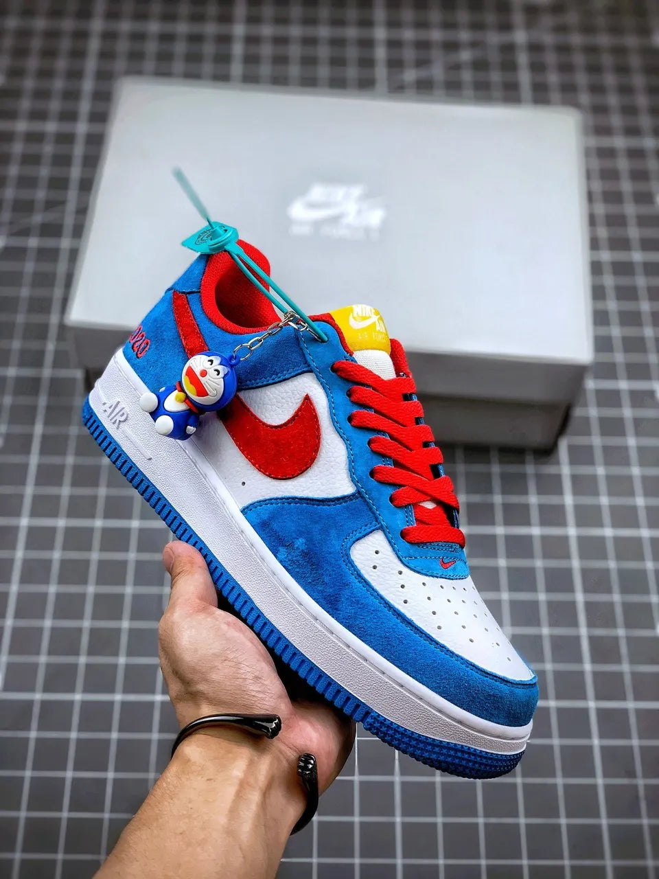 Nike AF1 Doraemon Custom