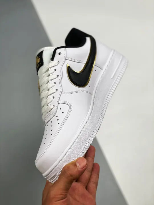 Nike AF1 White Gold Black - Hình 5