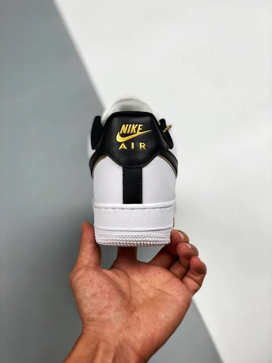 Nike AF1 White Gold Black - Hình 7