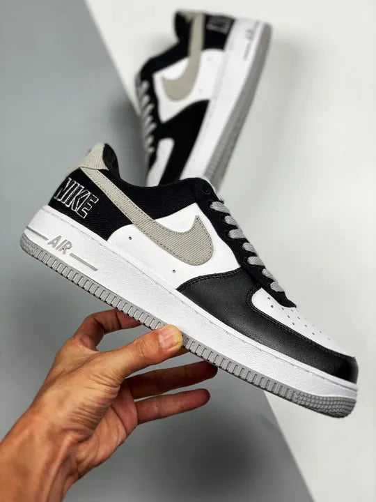 Nike AF1 Black White Gray - Hình 2