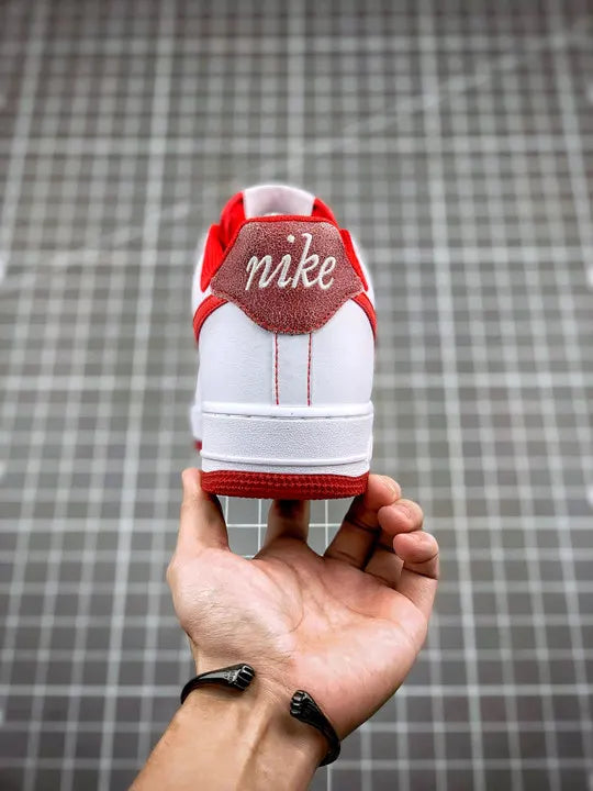 Nike AF1 White Red - Hình 8