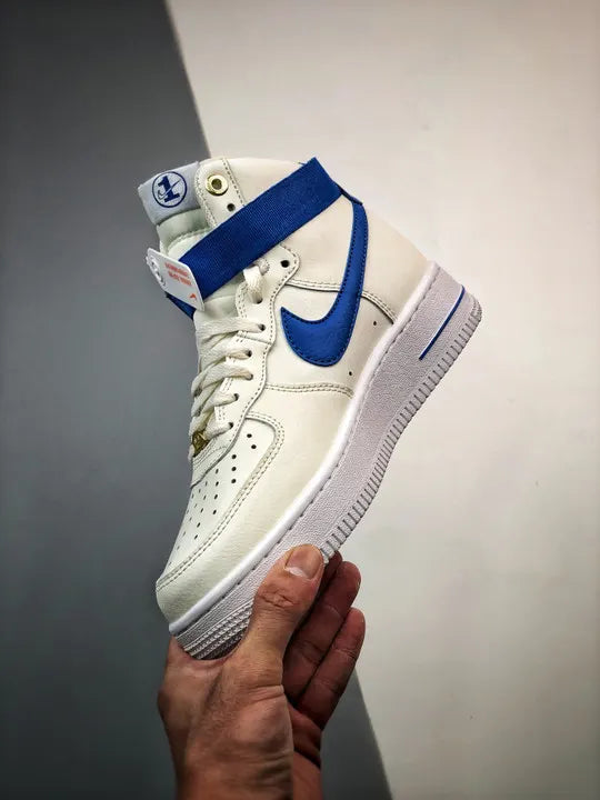 Nike Air Force 1 High Ivory Blue - Hình 5