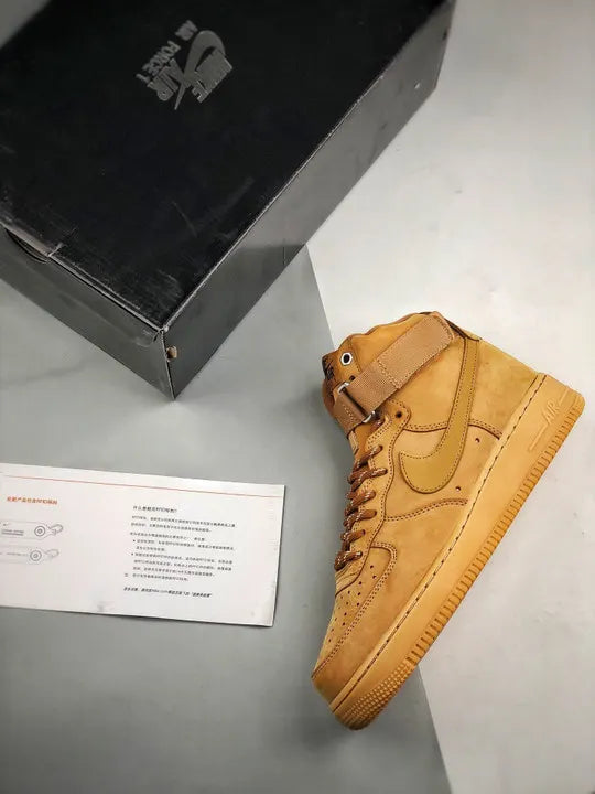 Nike Air Force 1 Wheat Gold - Hình 4