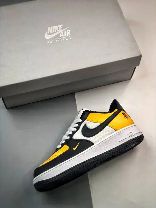 Nike AF1 Black Yellow - Hình 3