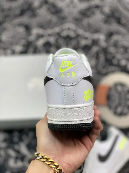 Nike Air Force 1 LV8 White Black Neon - Hình 7