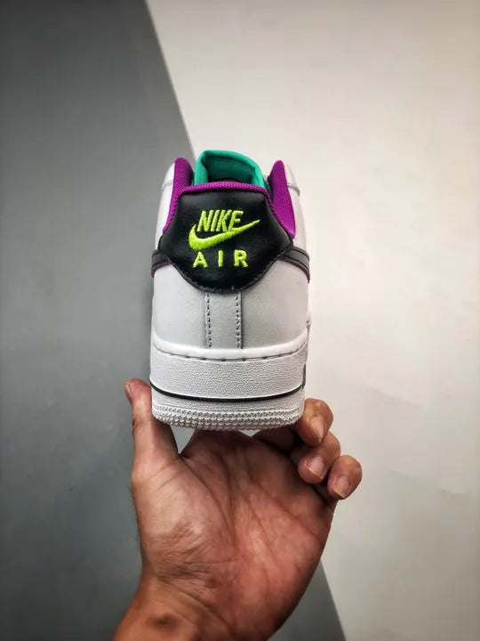 Nike Air Force 1 White Purple Accent - Hình 8