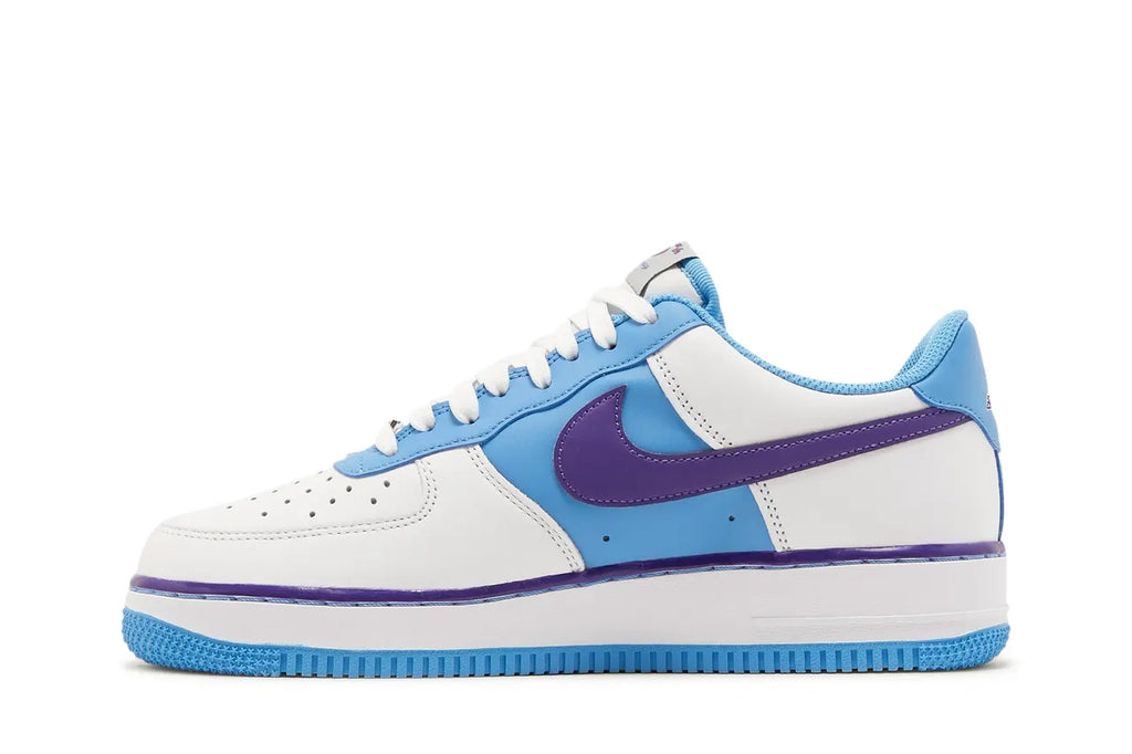 Nike AF1 White Purple Blue - Hình 3