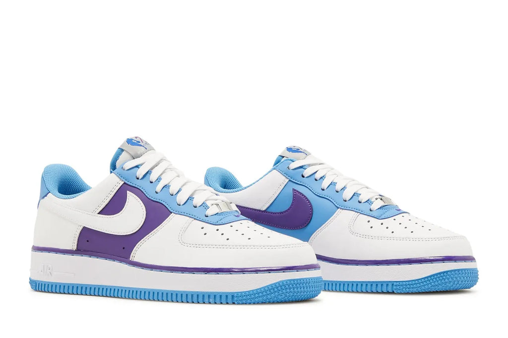 Nike AF1 White Purple Blue - Hình 6
