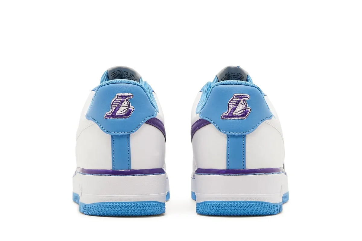 Nike AF1 White Purple Blue - Hình 5