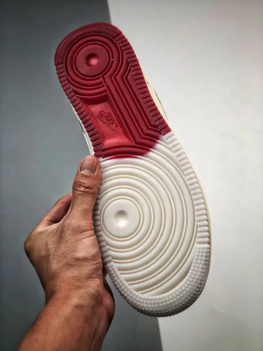 Nike Air Force 1 Low Sail Red - Hình 7
