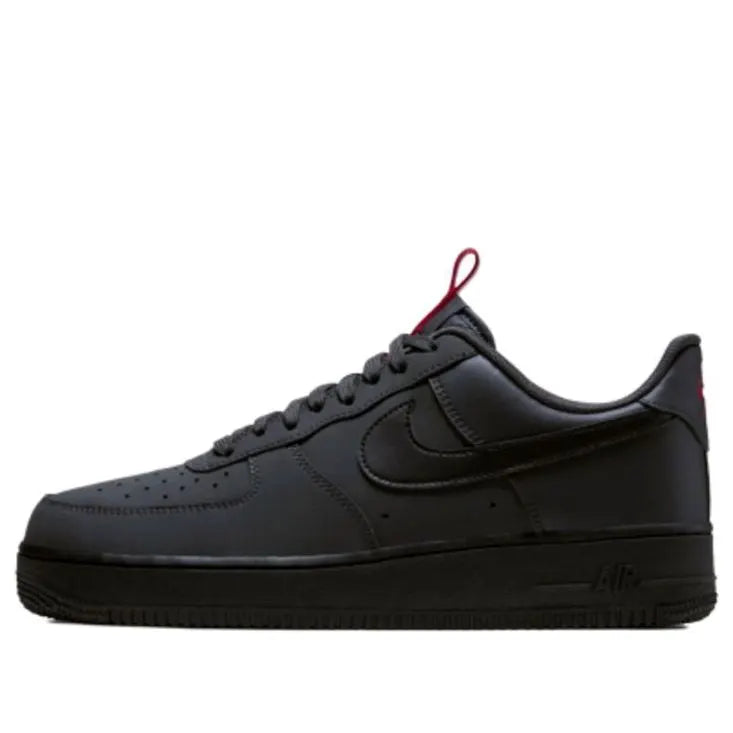 Nike AF1 Low Black Red - Hình 2