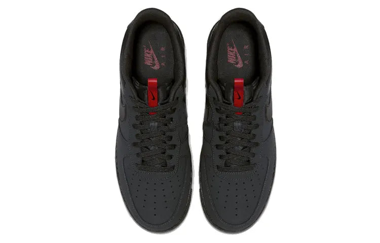 Nike AF1 Low Black Red - Hình 5