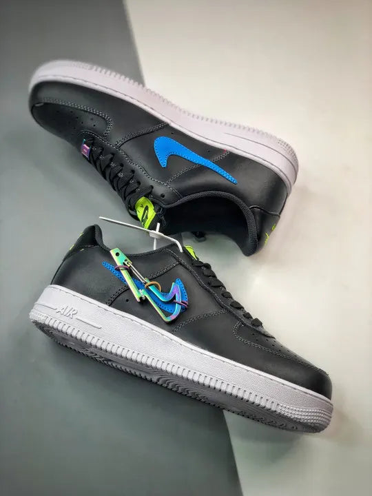 Nike AF1 Black Iridescent - Hình 4