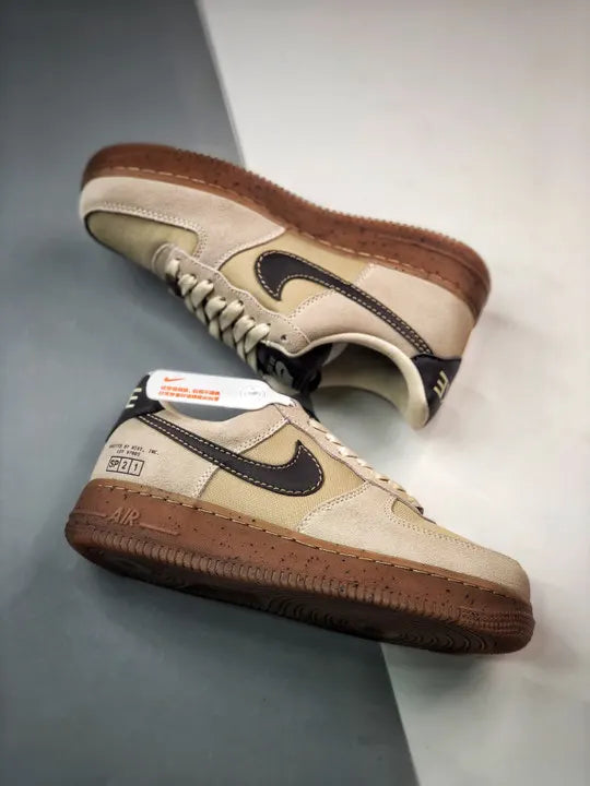 earthy Nike Air Force 1 Sanddrift - Hình 4