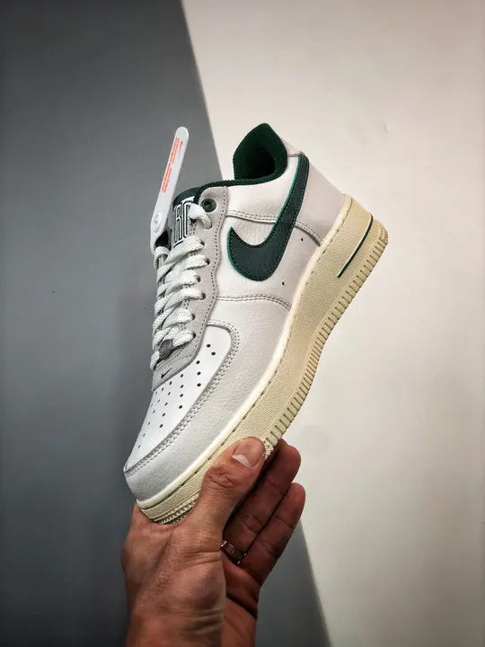 men Nike Air Force 1 White Green - Hình 4