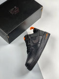 Nike AF1 Black Orange