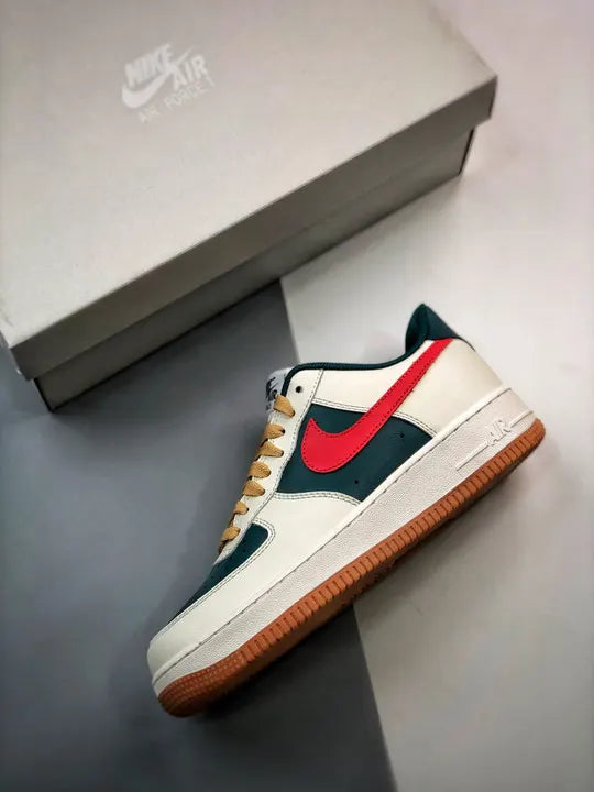 Nike AF1 Ivory Green Red - Hình 2