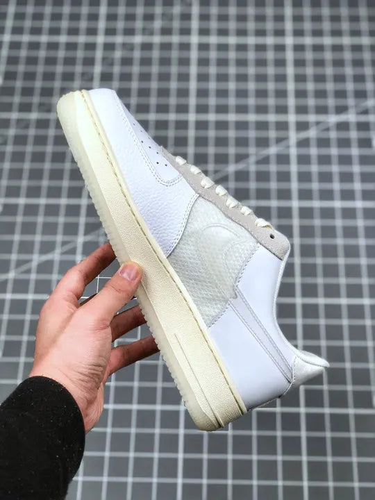 Nike White Grey AF1 - Hình 2