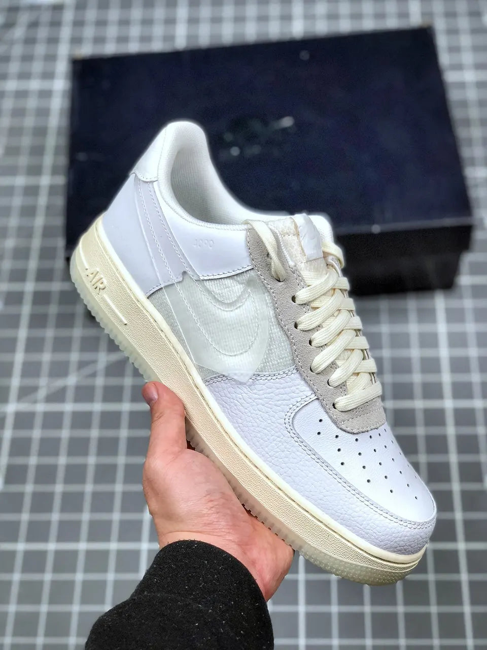 Nike White Grey AF1