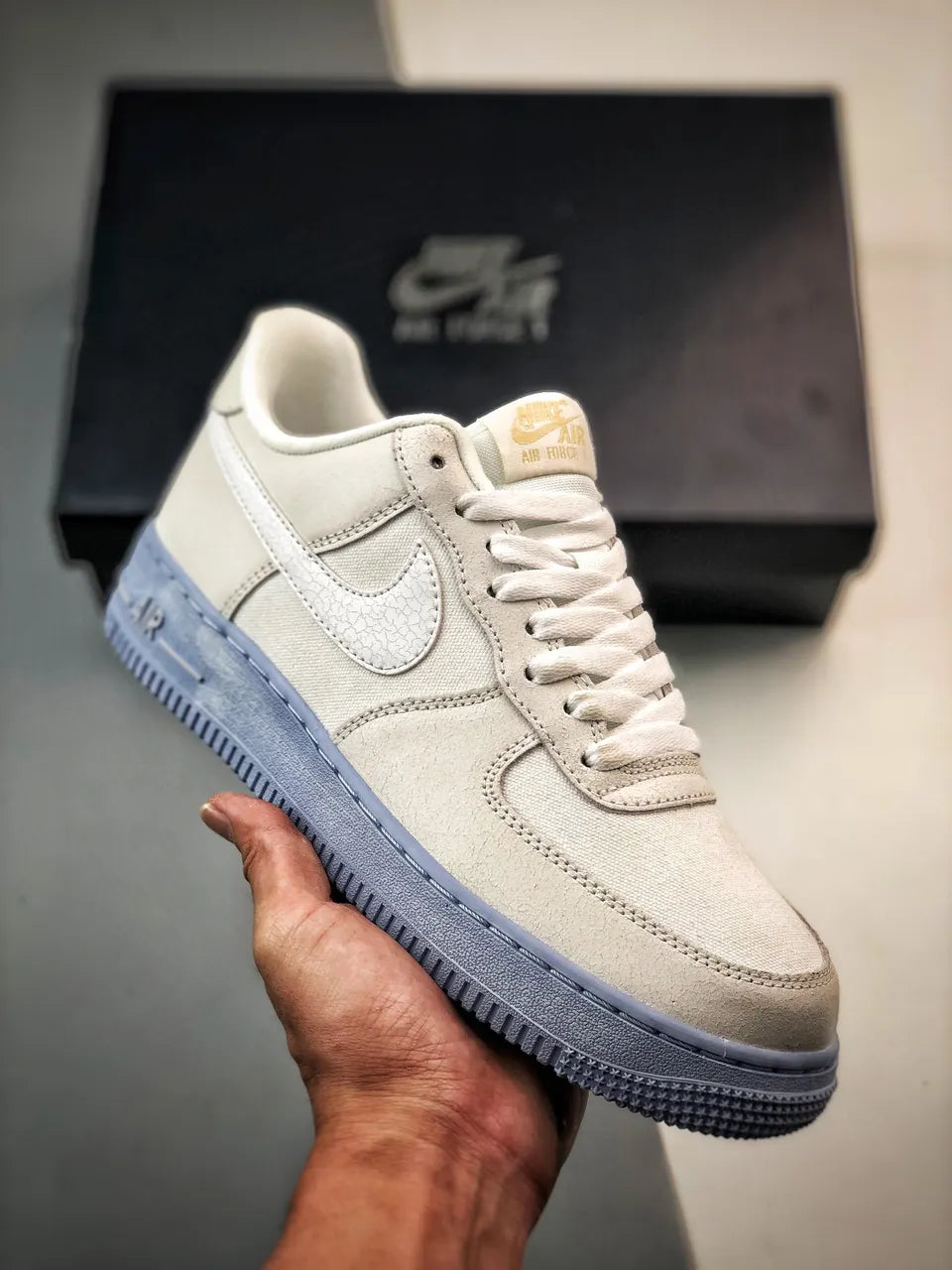 Nike AF1 Hemp Blue