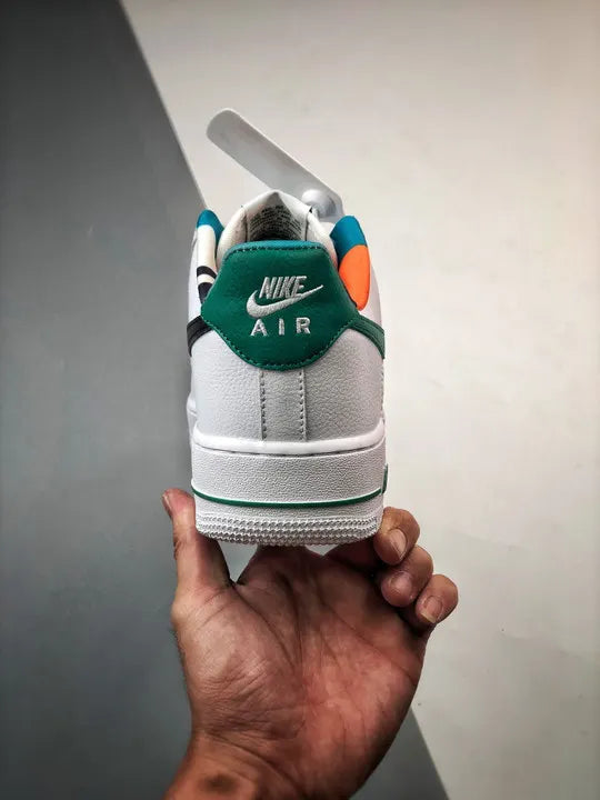 Nike White Green Air Force 1 - Hình 7