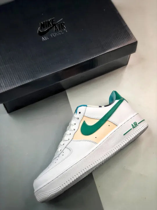 Nike White Green Air Force 1 - Hình 2