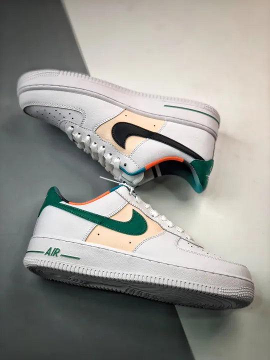 Nike White Green Air Force 1 - Hình 3