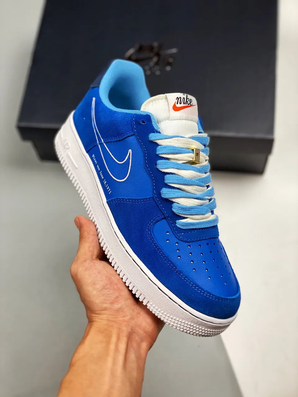Nike AF1 '71 Blue Suede