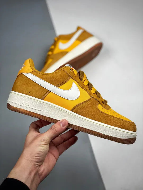Nike Gold Suede Air Force 1 - Hình 2