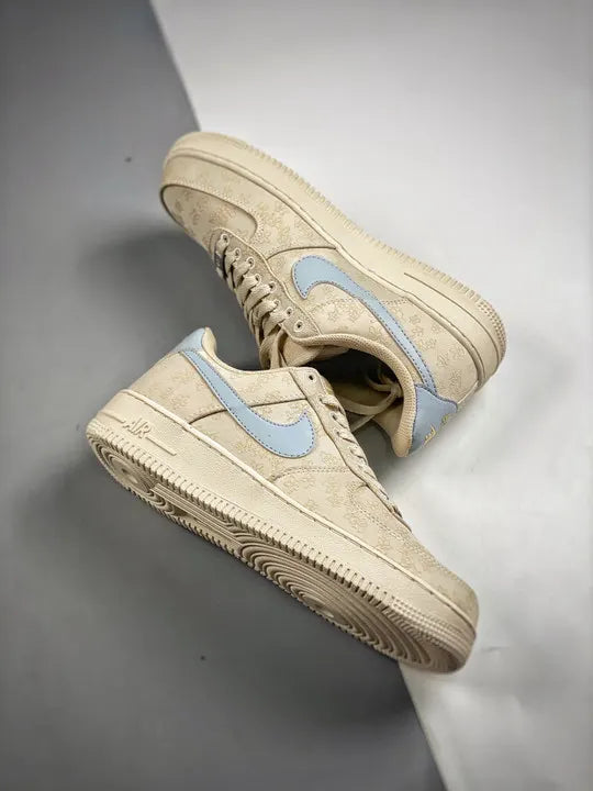 Nike Beige Floral AF1 - Hình 4