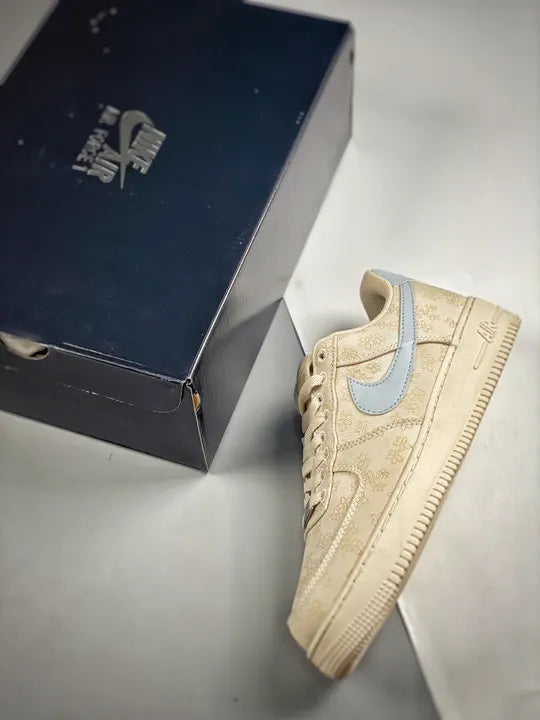 Nike Beige Floral AF1 - Hình 3