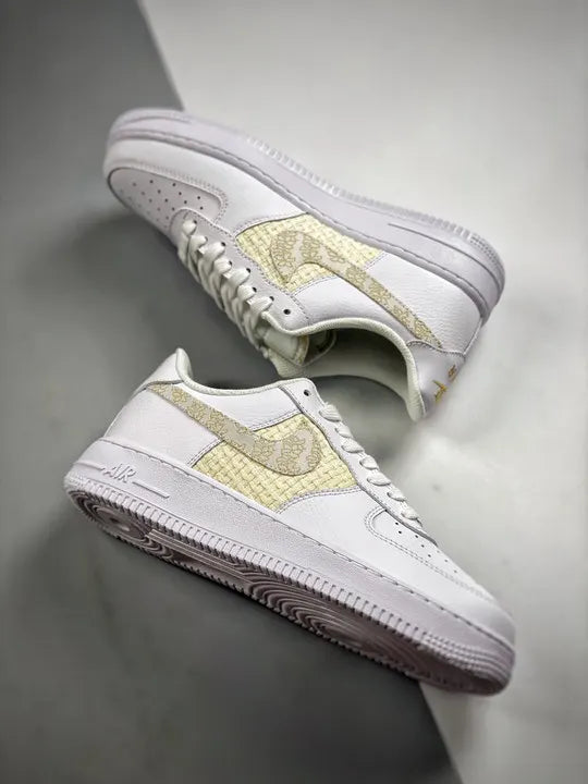 Nike AF1 LXX White Woven - Hình 4