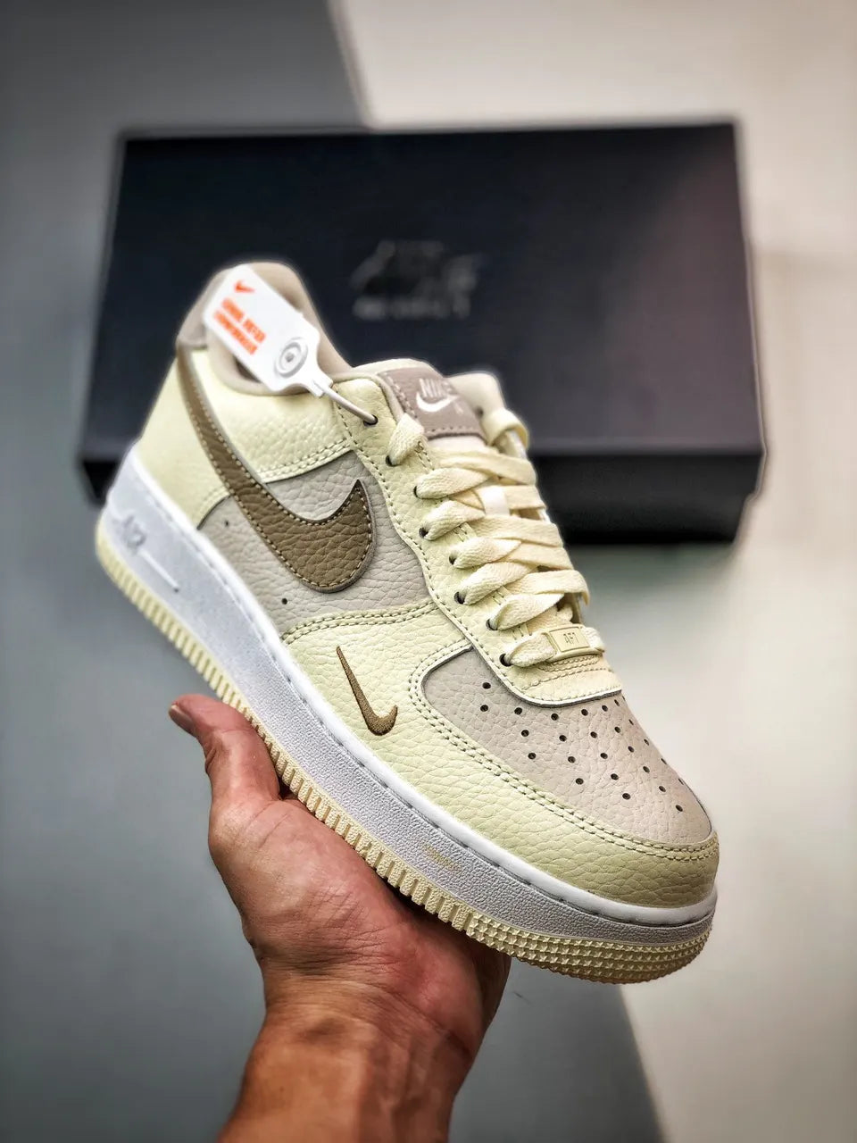 Nike AF1 Fossil Stone