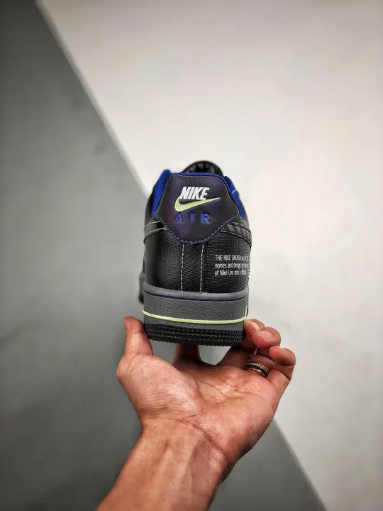 Nike AF1 Black Grid - Hình 6
