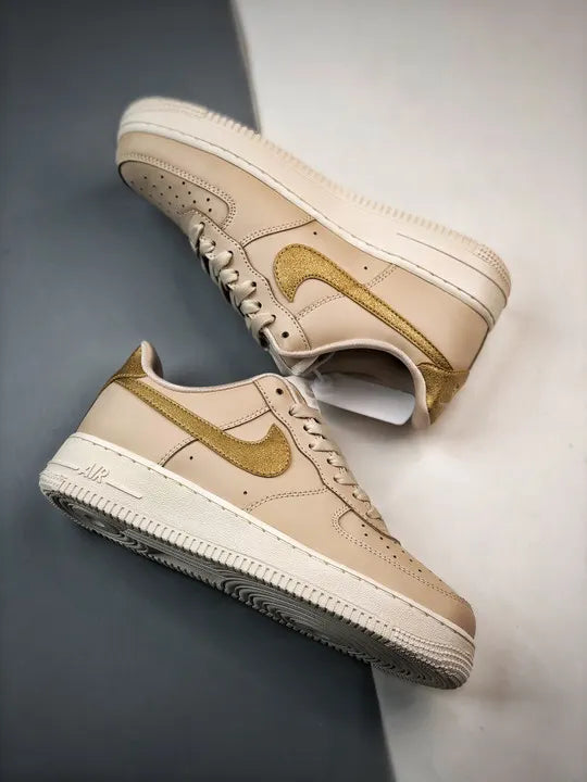Nike AF1 Beige Gold - Hình 4