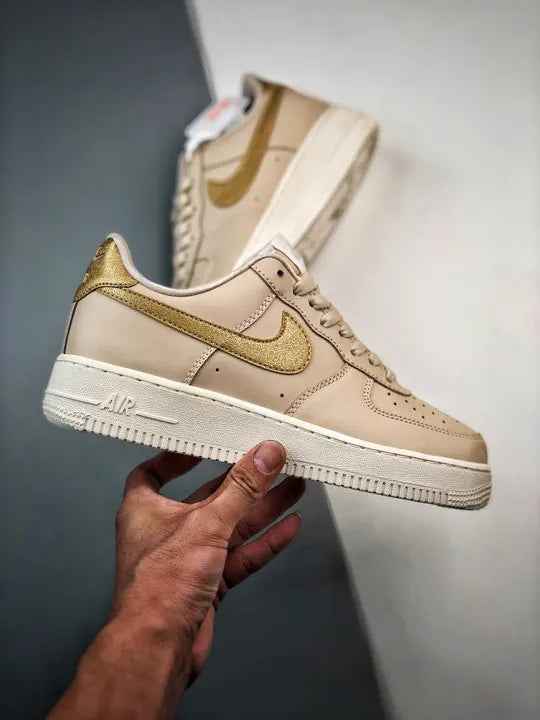Nike AF1 Beige Gold - Hình 2