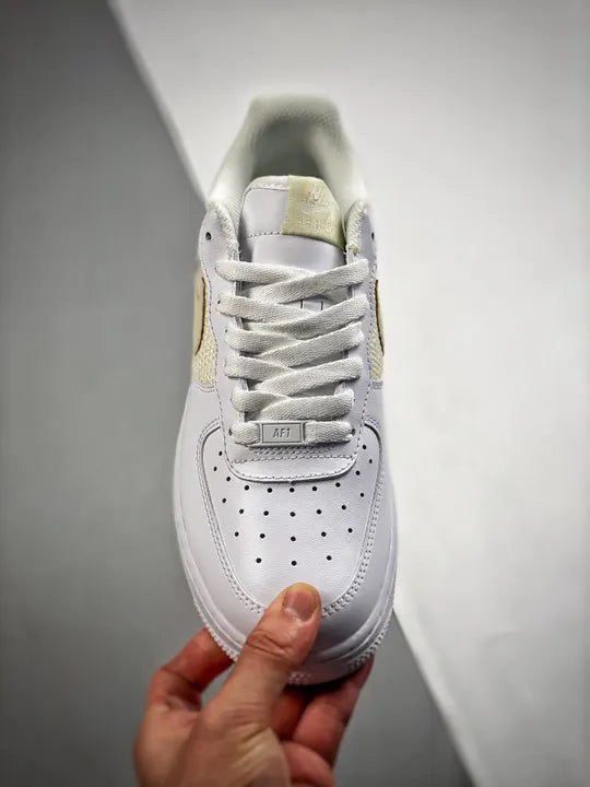 white Nike Air Force 1 Hemp - Hình 5