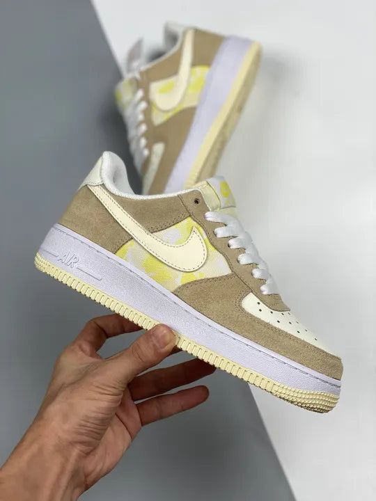 Nike AF1 Yellow Floral - Hình 2