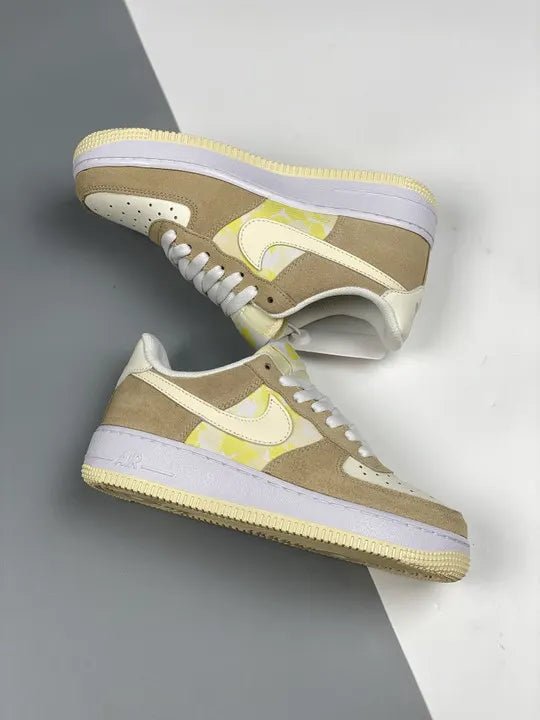 Nike AF1 Yellow Floral - Hình 4
