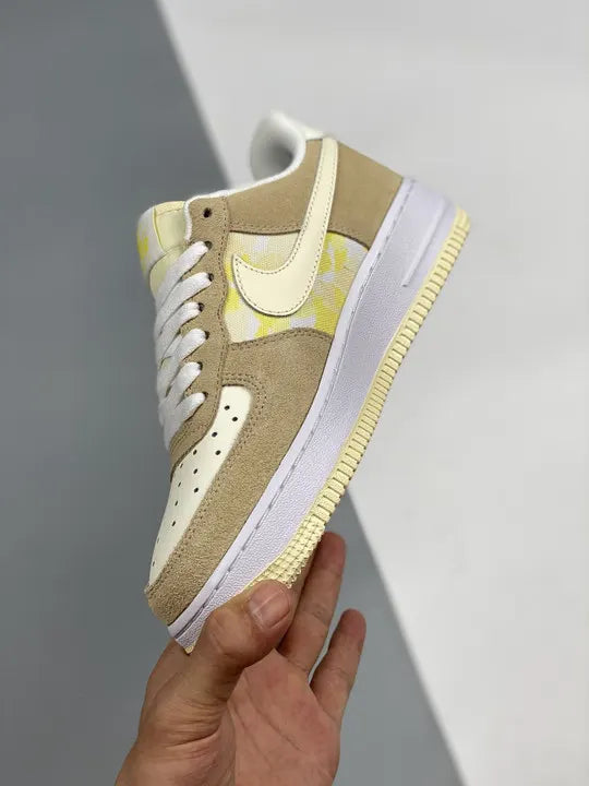 Nike AF1 Yellow Floral - Hình 5