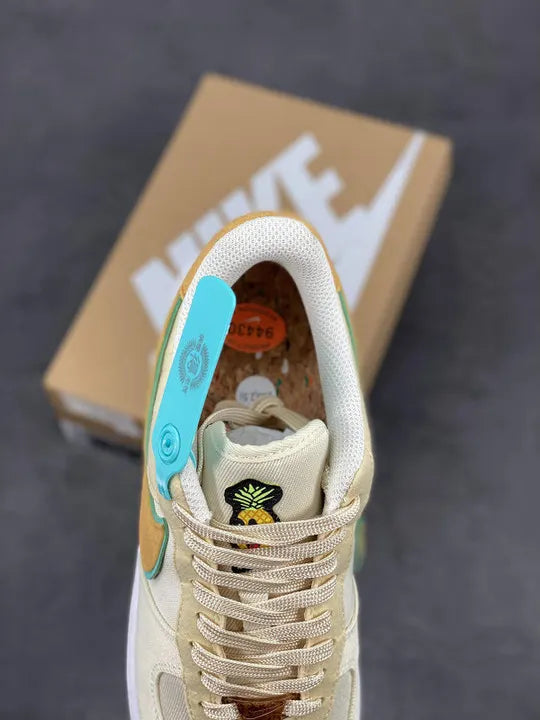 Nike AF1 Pineapple Beige - Hình 4